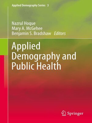 cover image of Applied Demography and Public Health